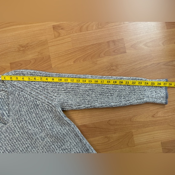 Rag & Bone Gray Chunky Knit Oversized Sweater Size XS - Picture 7 of 13